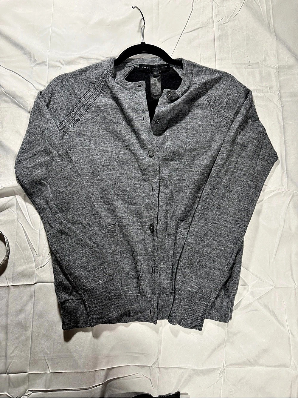 Marc by Marc Jacobs Gray Cardigan Size XS
